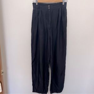 Vintage silk trousers